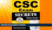 EBOOK ONLINE  CSC Exam Secrets Study Guide: CSC Test Review for the Cardiac Surgery Certification