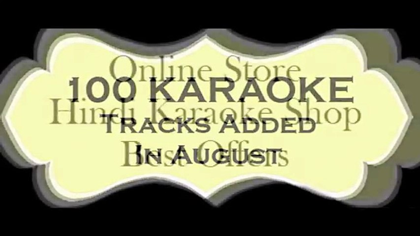 Mohammed Rafi Old Hindi Songs Karaoke
