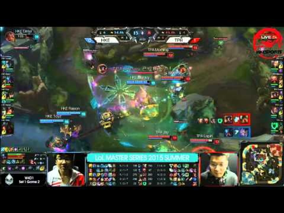 【賽事精華】LMS夏季聯賽 20150610 HKES VS TPA Game2