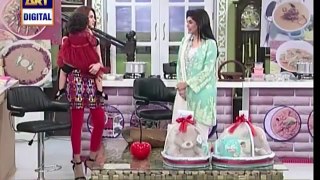 Fiza Ali  3 year old daughter slapped her in live morning show