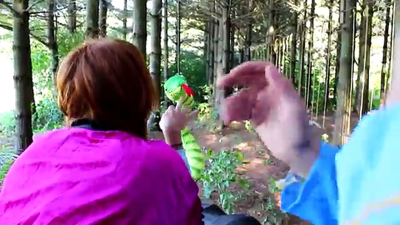 Frozen Elsa SNAKE ATTACK! w_ Spiderman Joker Pink Spidergirl Maleficent Catwoman! Superhero Fun