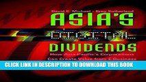 New Book Asia s Digital Dividends: How Asia-Pacific s Corporations Can Create Value from E-Business