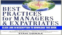 New Book Best Practices for Managers and Expatriates: A Guide on Selection, Hiring and Compensation
