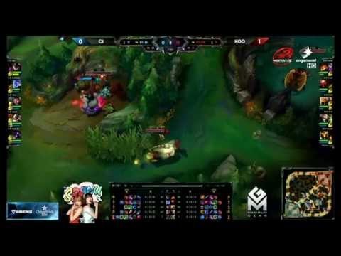 《LCK》2015 夏季賽 Week 3 Day 3 KOO Tigers vs CJ ENTUS Game 2 (粵語)