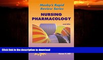 READ BOOK  Mosby s Rapid Review Series: Nursing Pharmacology (Book with CD-ROM for Windows