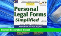 READ THE NEW BOOK Personal Legal Forms Simplified: The Ultimate Guide to Personal Legal Forms READ