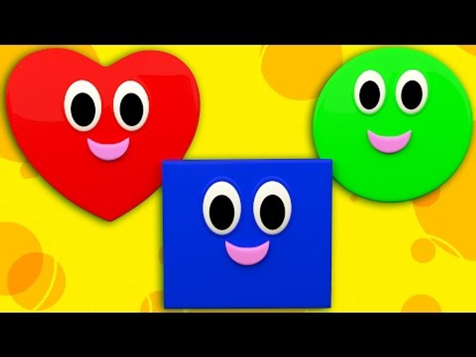 Shapes Song Songs For Kids Nursery Rhymes For Children From Kids TV