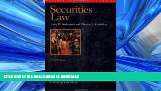 FAVORIT BOOK Securities Law (Concepts and Insights) (Concepts   Insights) READ EBOOK