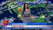 Susana Almeida Pronostico del Tiempo 13 de Octubre de 2016