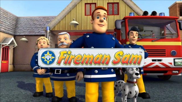 Fireman Sam Theme Song - Fireman Fire Trucks Cartoon for Children