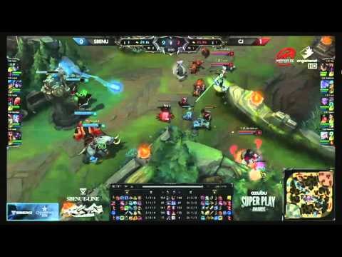 《LCK》2015 夏季賽 Week 2 Day 4 CJ Entus vs SBENU Game 2 (國語)