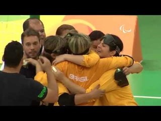 Day 7 morning | Goalball highlights | Rio 2016 Paralympic Games