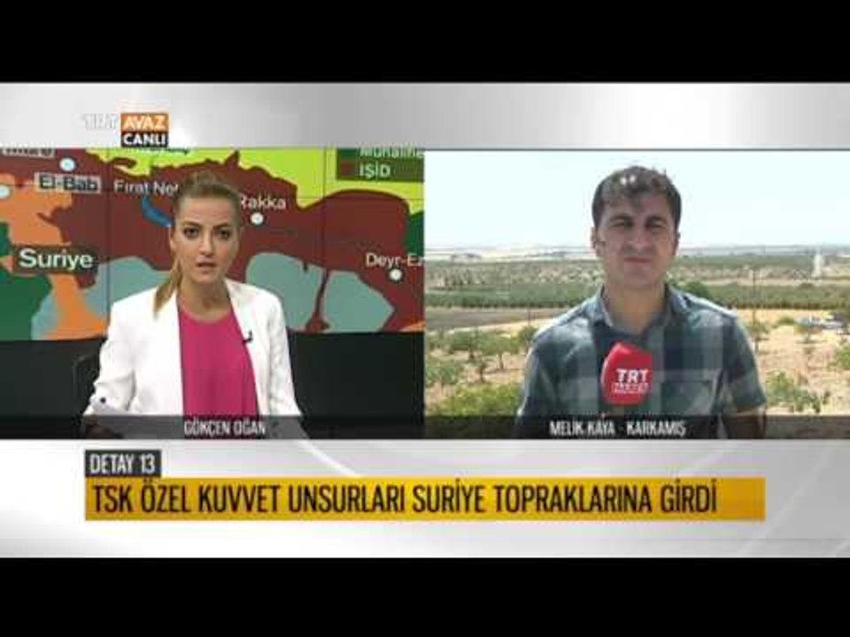 Tank Birlikleri Suriye Sınırından İçeri Girdi - Fırat Kalkanı Operasyonu - Detay 13 - TRT Avaz