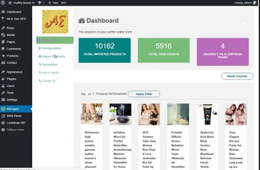 How to Selective Import products by AliEngin plugin