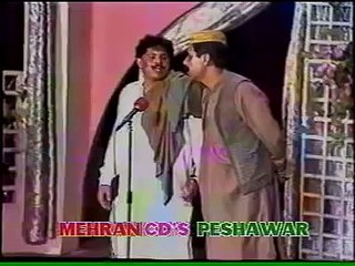 pashto comedy clips,pashto comedy clips ismail shaid doing play a role of theif