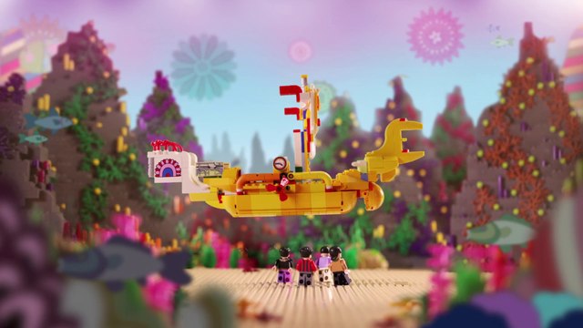 Construisez votre Yellow Submarine des Beatles en LEGO