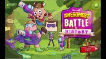 Spela Clarence Awesomest Battle in History | Game | Svenska Cartoon Network