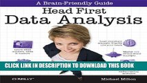 [PDF] Head First Data Analysis: A learner s guide to big numbers, statistics, and good decisions