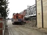 oissel : manoeuvres difficiles (chantier pont SNCF)