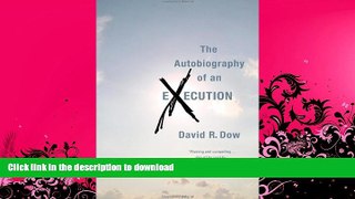 FAVORITE BOOK  The Autobiography of an Execution  GET PDF