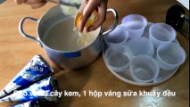 Cách làm váng sữa tại nhà