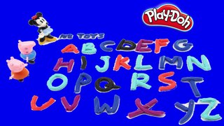 Play Doh ABC - Learning the Alphabet with Play Doh