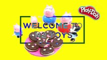 Peppa Pig Play Doh Chocolate Cake Playdough Toys English episodes