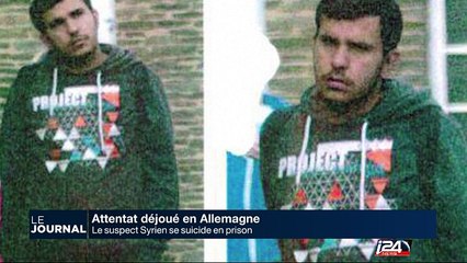 Comment le suspect Syrien de l'attentat déjoué en Allemagne a pu se suicider en prison?