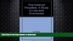 EBOOK ONLINE  The Antitrust Penalties: A Study in Law and Economics  GET PDF