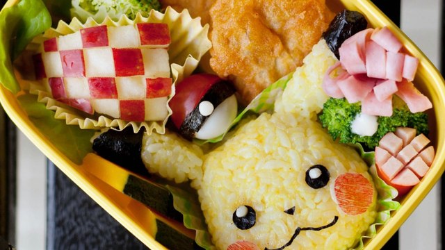 Japanese moms spend hours making their kids' school lunches