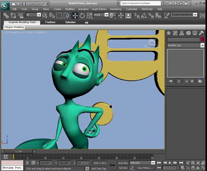 The Rule of Thirds- Camera Animation in 3ds Max
