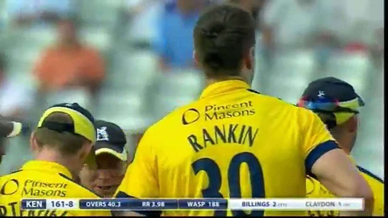 Warwickshire V Kent Royal London One Day Cup Semi Final Highlights