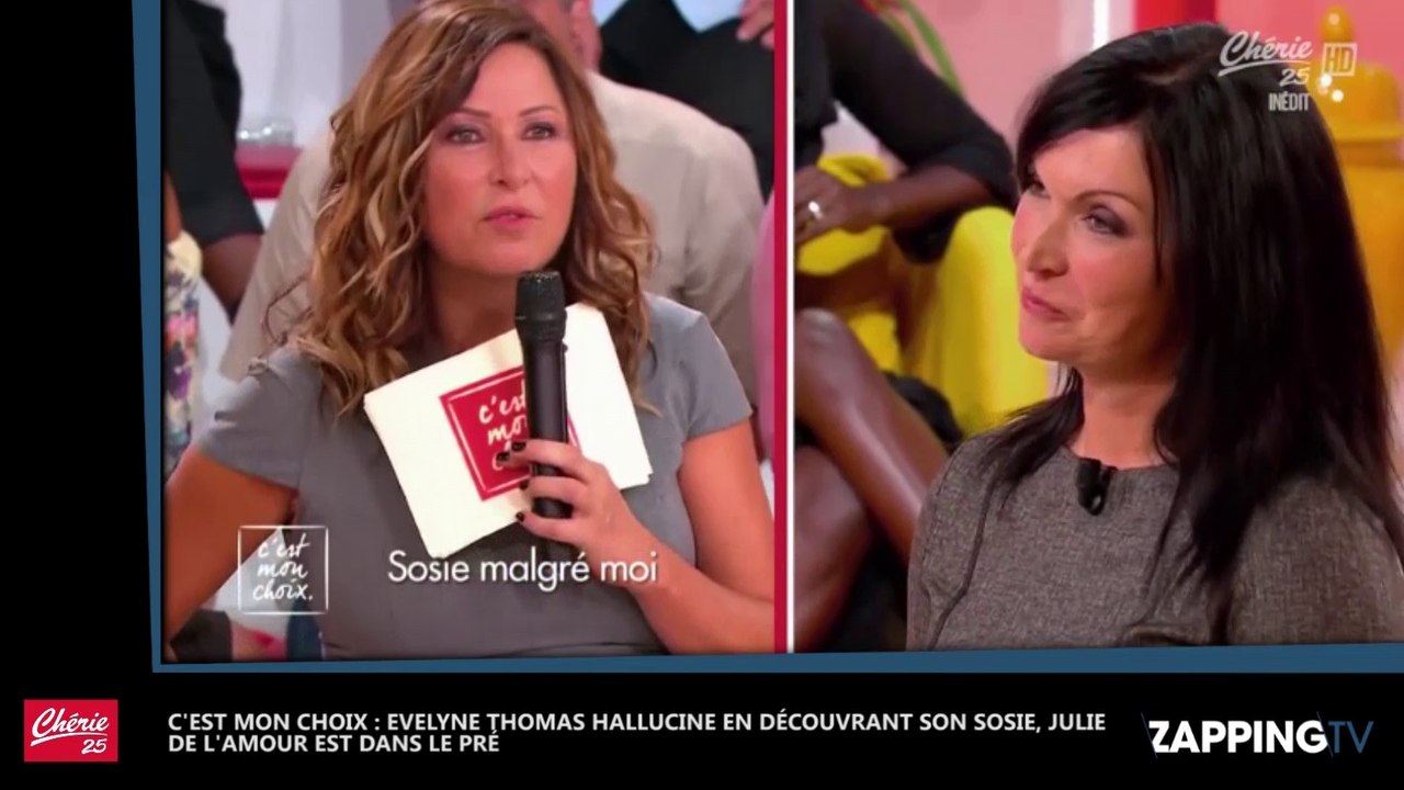C’est mon choix : Evelyne Thomas découvre son sosie, Julie de L’amour est dans le pré