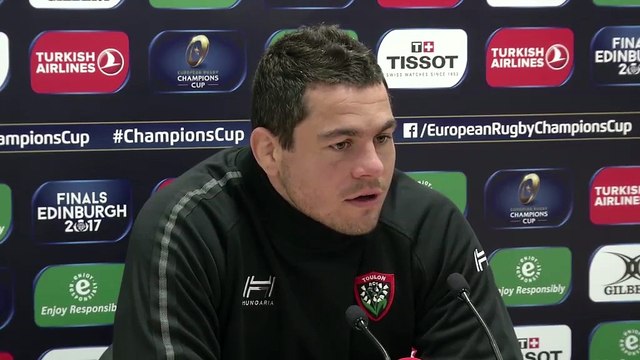 Champions cup RCT - Saracens: conférence d'avant match de Guilhem Guirado