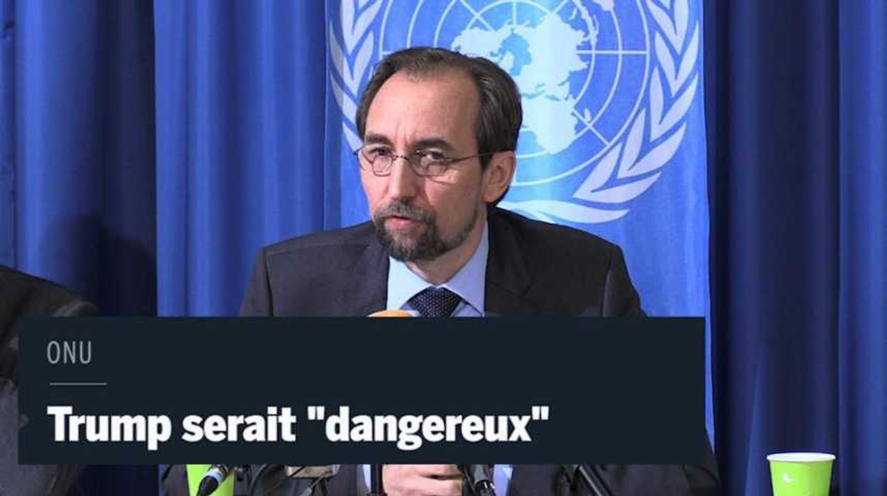 Trump serait un "président dangereux", déclare un responsable de l'ONU