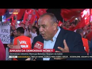 Kosova Mamuşa Belediye Başkanı'da Ankara'da Demokrasi Nöbeti'nde - TRT Avaz