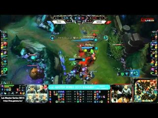《LMS》2015 夏季賽 Week1 Day3 TPA vs MSE Game 2  (粵語)