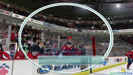 NHL 09-Dynasty mode-Washington Capitals vs Montreal Canadiens-Game 58