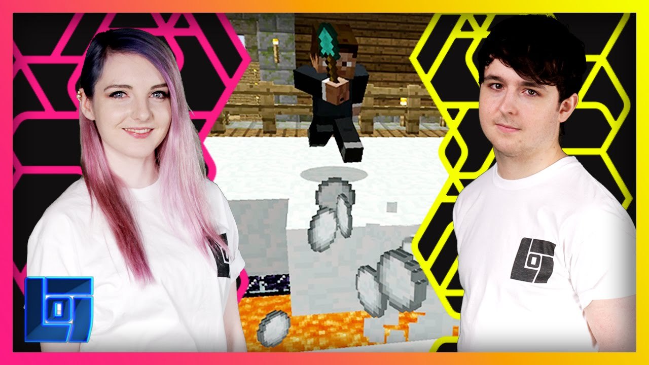 Ldshadowlady vs smallishbeans - 1v1 minecraft - spleef | legends of gaming