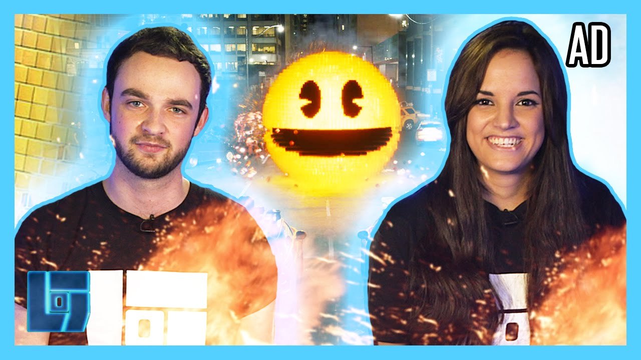 Ali A v AshleyMarieeGaming – Pixels Movie – Retro Arcade: 1v1 | Legends of Gaming #AD