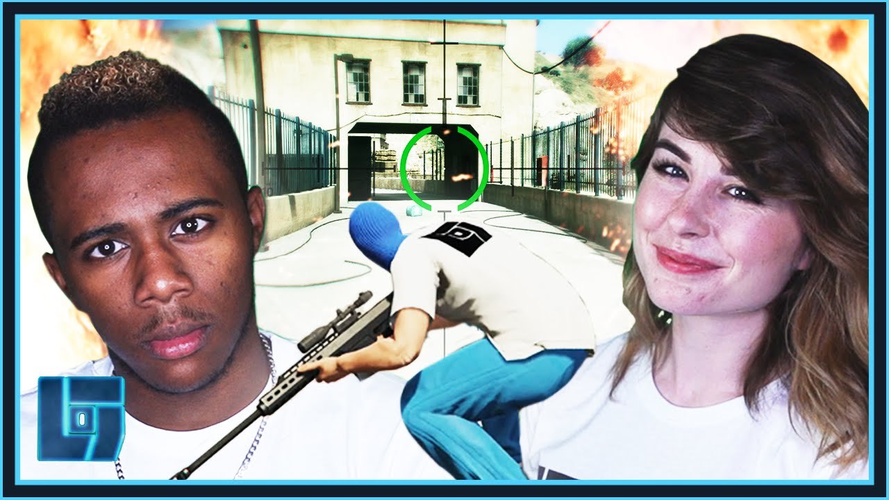 Monstah v LeahLovesChief - GTAV : SNIPERS DEATHMATCH | Legends of Gaming