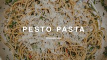 Kale Pesto Pasta w Laura Whitmore | Gizzi Erksine | Wild Dish