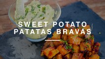 Healthy Sweet Potato Patatas Bravas w Anne-Marie | Madeleine Shaw  | Wild Dish