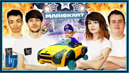 Daz Black & Leah LC vs Waglington & Black Panthaa - Mario Kart: 2v2 | Legends of Gaming