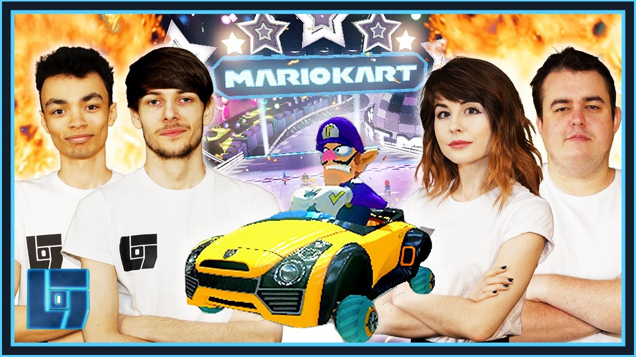 Daz Black & Leah LC vs Waglington & Black Panthaa - Mario Kart: 2v2 | Legends of Gaming