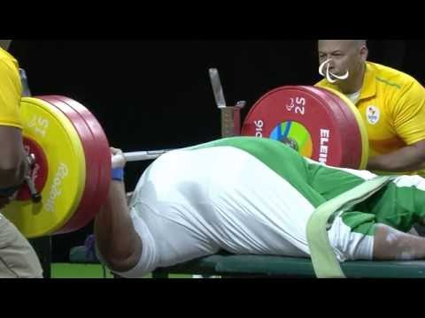Powerlifting | ORJI Josephine breaks the world record | Women’s +86kg | Rio 2016 Paralympic Games