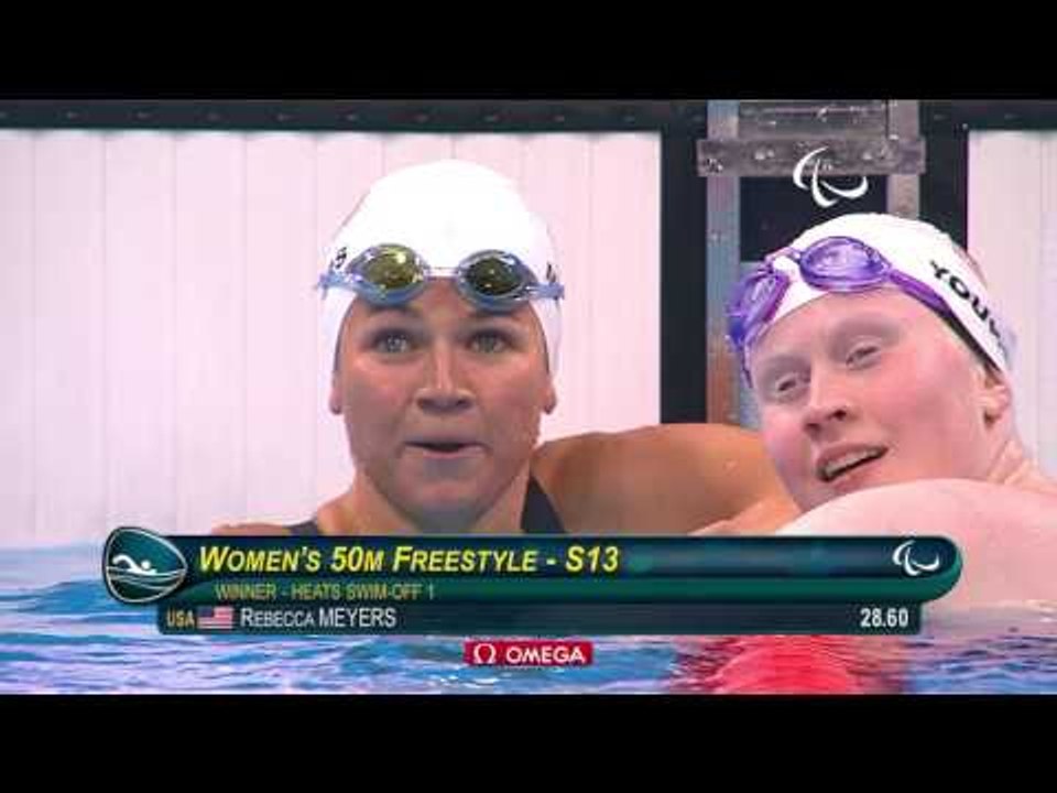 Swimming | Women's 50m Freestyle - S13 Heats Swim-off 1 | Paralympic Games