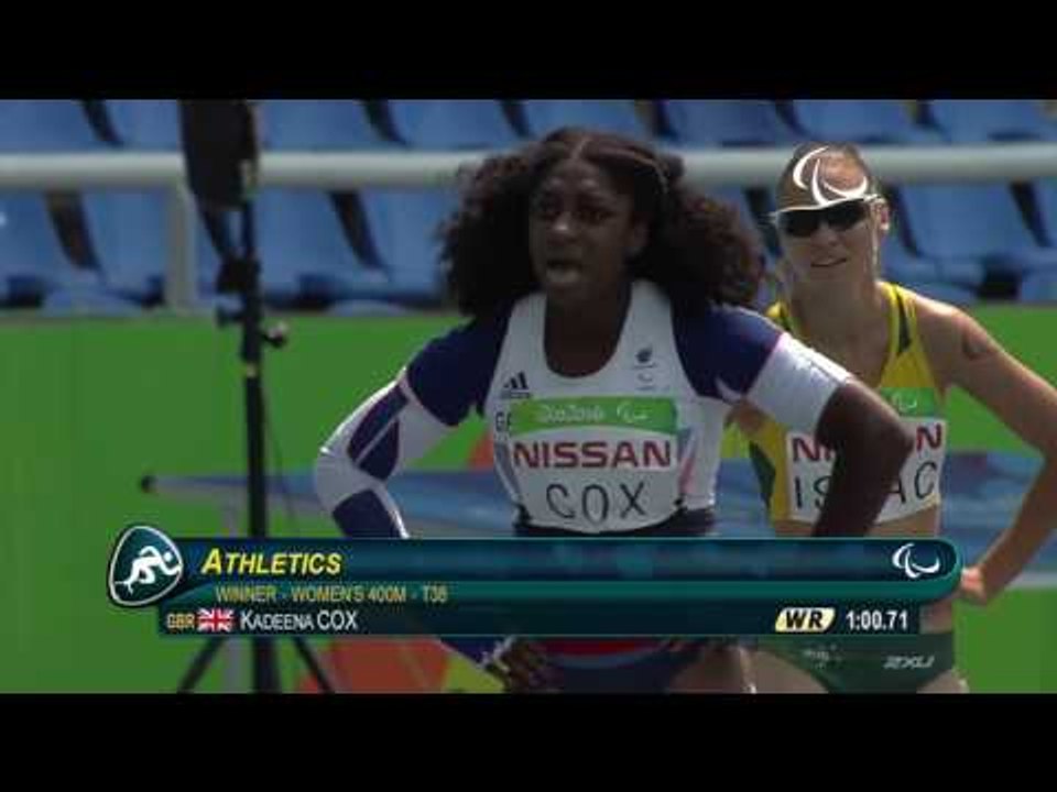 Athletics | Women's 400m - T38 Final | Rio 2016 Paralympic Games