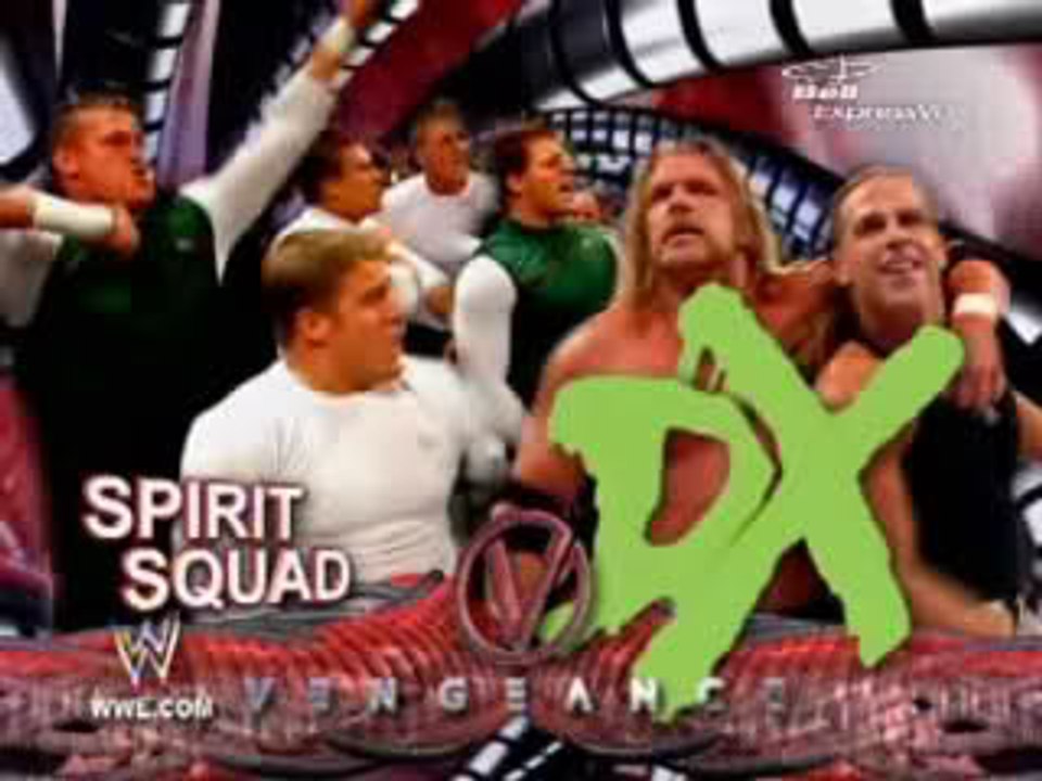 WWE Vengeance 2006 DX vs Spirit Squad