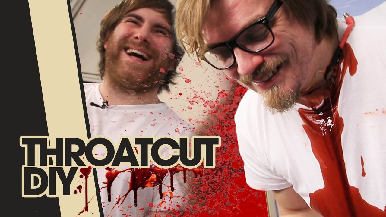 SLIT THROAT EFFEKT | diy im test!